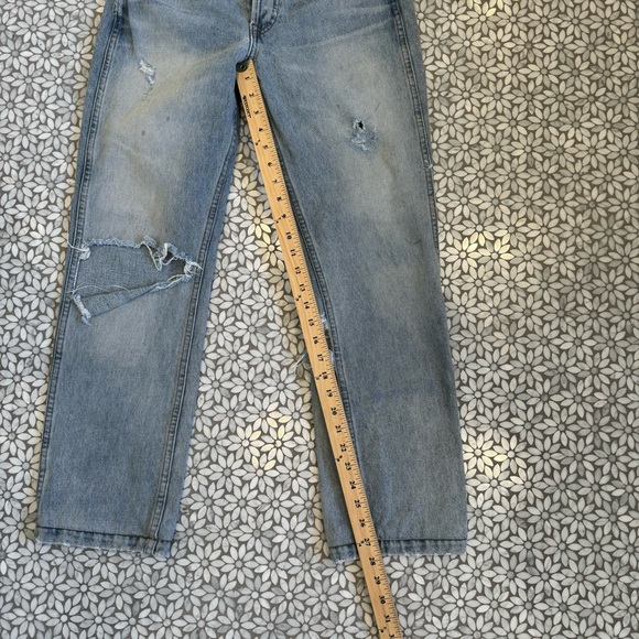 Women's Re/Done Originals Grunge Jeans in Dirty Destroy Wash, Size 26 - Picture 14 of 14